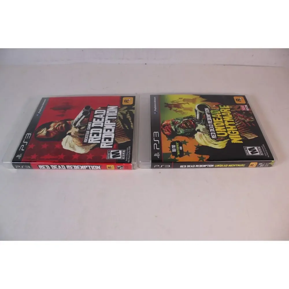 2 games: Red Dead Redemption + Undead Nightmare (Sony PlayStation 3) complete